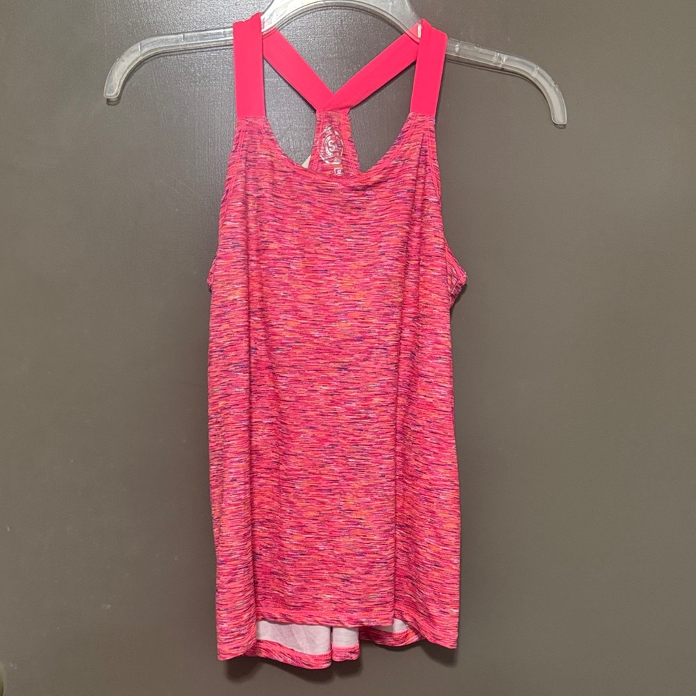 SO Kids' Pink and Red Tank Top